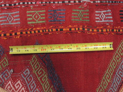 Kilim Red Flat Woven 50 X 95  Area Rug 100-110700 Image 6