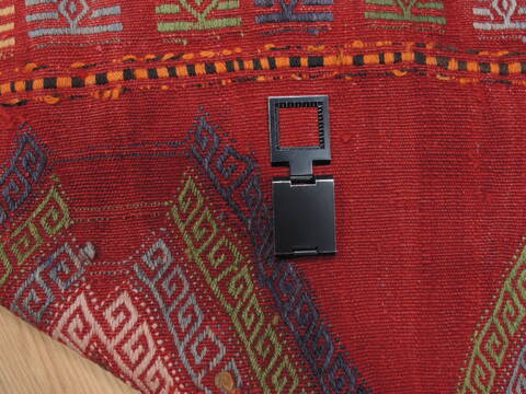 Kilim Red Flat Woven 50 X 95  Area Rug 100-110700 Image 7