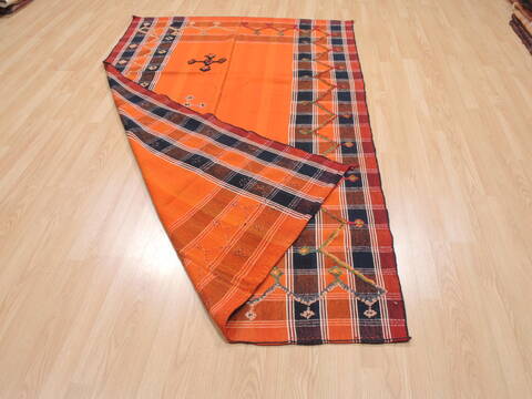 Kilim Red Flat Woven 410 X 74  Area Rug 100-110702 Image 5
