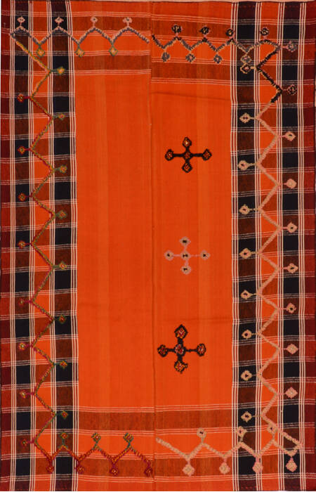Kilim Red Flat Woven 410 X 74  Area Rug 100-110702 Image 0