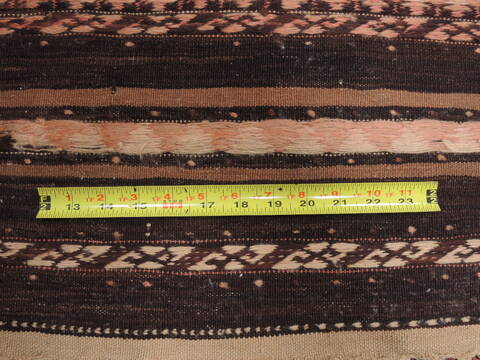 Kilim Brown Flat Woven 56 X 100  Area Rug 100-110704 Image 6