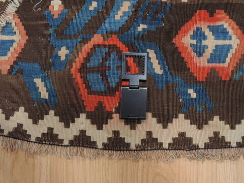 Kilim Red Flat Woven 411 X 811  Area Rug 100-110709 Image 7