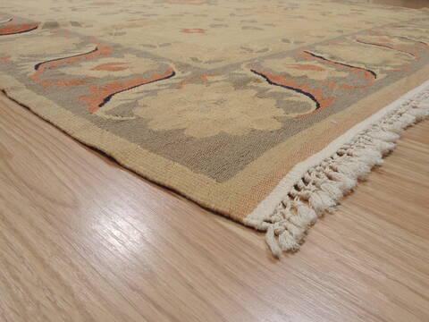 Kilim Beige Flat Woven 60 X 91  Area Rug 100-110724 Image 5