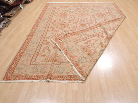 Kilim Beige Flat Woven 77 X 910  Area Rug 100-110726 Image 6