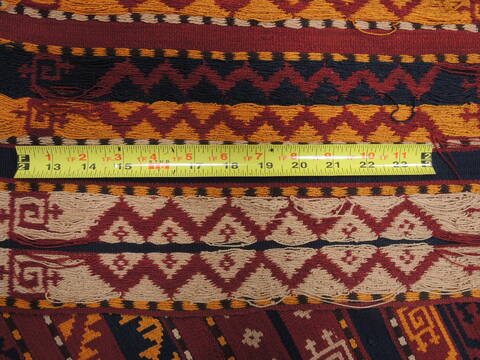 Kilim Red Runner Flat Woven 53 X 106  Area Rug 100-110730 Image 5