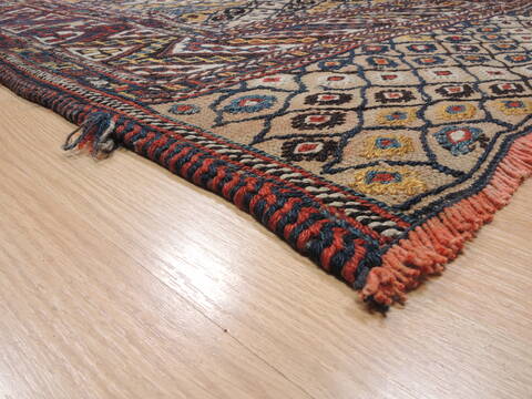 Kilim Red Flat Woven 55 X 83  Area Rug 100-110734 Image 4