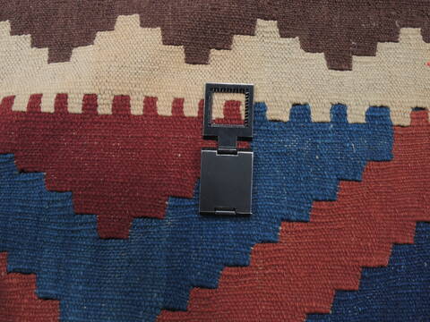 Kilim Blue Flat Woven 50 X 69  Area Rug 100-110737 Image 7