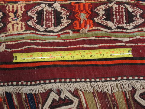 Kilim Red Flat Woven 45 X 73  Area Rug 100-110742 Image 8