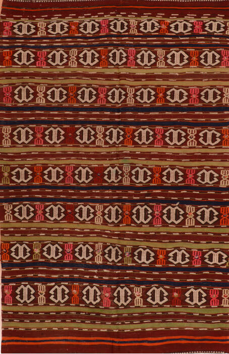 Kilim Red Flat Woven 45 X 73  Area Rug 100-110742 Image 0