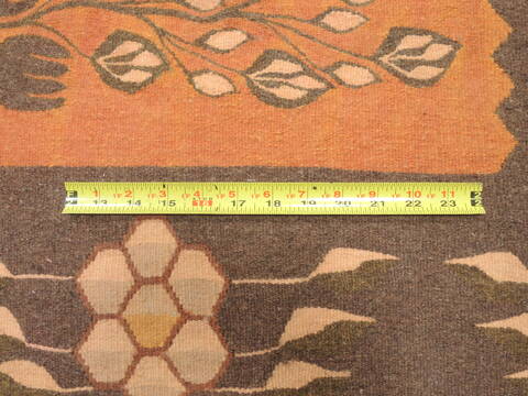 Kilim Brown Flat Woven 710 X 911  Area Rug 100-110747 Image 7