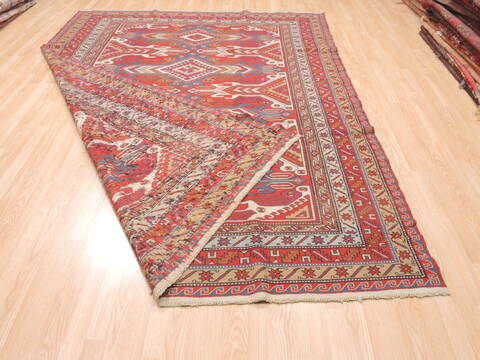 Kilim Red Flat Woven 70 X 103  Area Rug 100-110758 Image 7