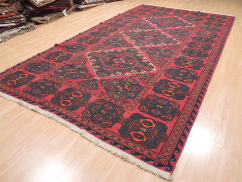 Kilim Red Flat Woven 76 X 129  Area Rug 100-110759 Image 2