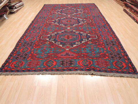 Kilim Red Flat Woven 67 X 113  Area Rug 100-110760 Image 1