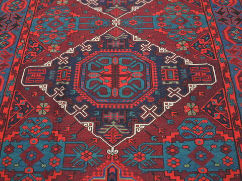 Kilim Red Flat Woven 67 X 113  Area Rug 100-110760 Image 5