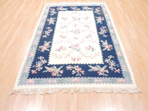 Kilim Beige Flat Woven 32 X 61  Area Rug 100-110764 Image 1