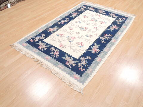 Kilim Beige Flat Woven 32 X 61  Area Rug 100-110764 Image 2