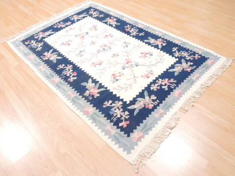 Kilim Beige Flat Woven 32 X 61  Area Rug 100-110764 Image 3