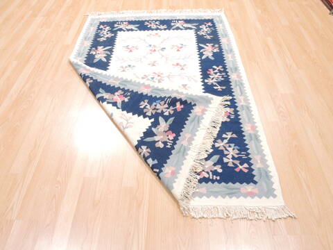 Kilim Beige Flat Woven 32 X 61  Area Rug 100-110764 Image 7