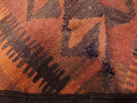 Kilim Brown Flat Woven 69 X 120  Area Rug 100-110775 Image 9