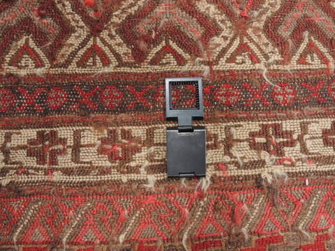 Kilim Red Runner Flat Woven 53 X 99  Area Rug 100-110781 Image 4