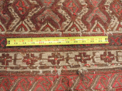 Kilim Red Runner Flat Woven 53 X 99  Area Rug 100-110781 Image 9