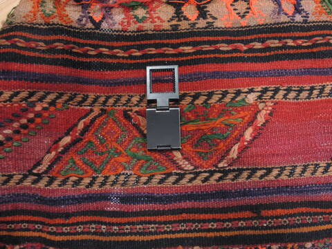 Kilim Blue Runner Flat Woven 55 X 106  Area Rug 100-110782 Image 8