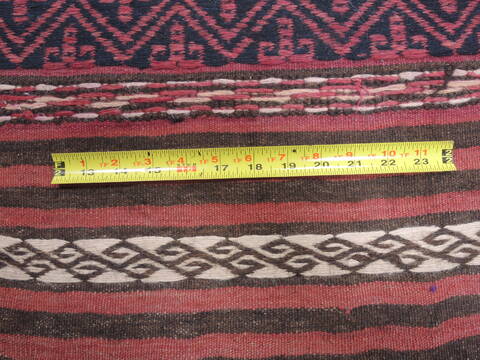 Kilim Red Flat Woven 58 X 1010  Area Rug 100-110784 Image 6