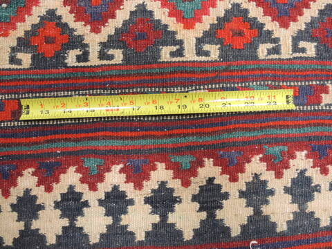 Kilim Blue Flat Woven 59 X 83  Area Rug 100-110785 Image 6