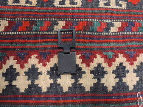 Kilim Blue Flat Woven 59 X 83  Area Rug 100-110785 Image 7