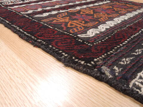 Kilim Red Runner Flat Woven 23 X 64  Area Rug 100-110797 Image 5