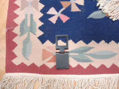 Kilim Blue Flat Woven 40 X 60  Area Rug 100-110805 Image 5