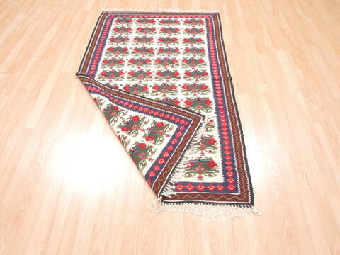 Kilim Blue Flat Woven 33 X 510  Area Rug 100-110809 Image 5
