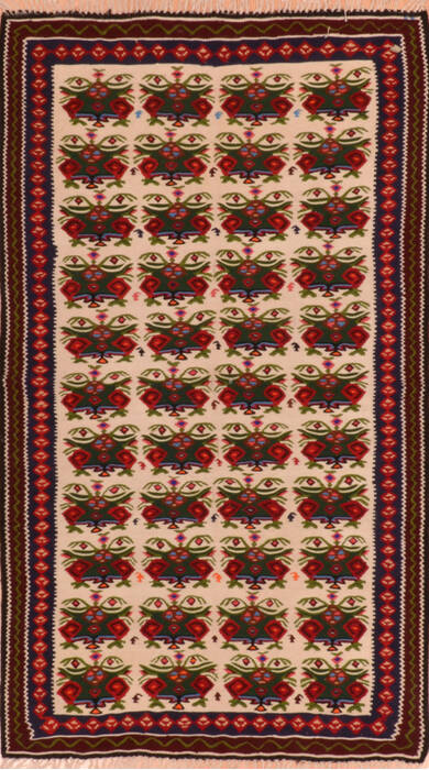 Kilim Blue Flat Woven 33 X 510  Area Rug 100-110809 Image 0