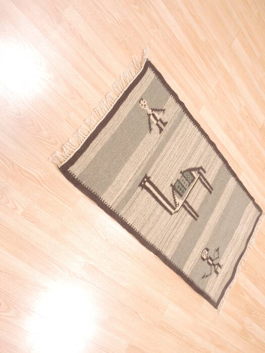 Kilim Brown Flat Woven 25 X 43  Area Rug 100-110812 Image 7