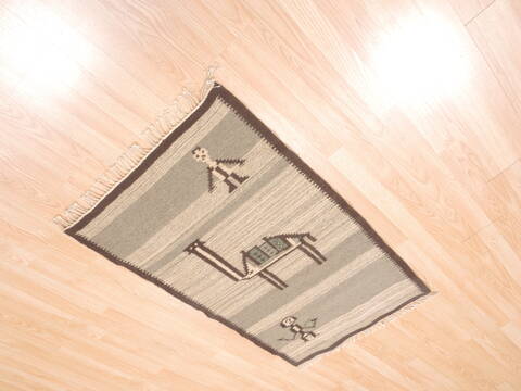 Kilim Brown Flat Woven 25 X 43  Area Rug 100-110812 Image 8