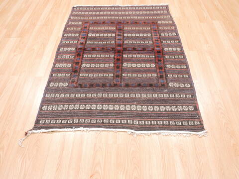 Kilim Brown Flat Woven 33 X 411  Area Rug 100-110815 Image 1