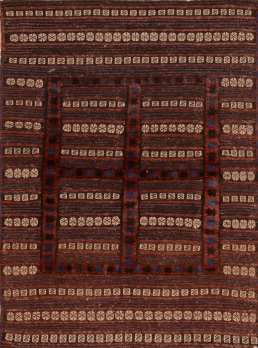 Kilim Brown Flat Woven 33 X 411  Area Rug 100-110815 Image 0