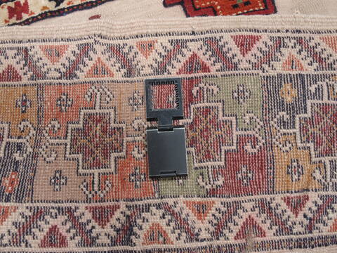 Baluch Beige Flat Woven 37 X 64  Area Rug 100-110819 Image 7