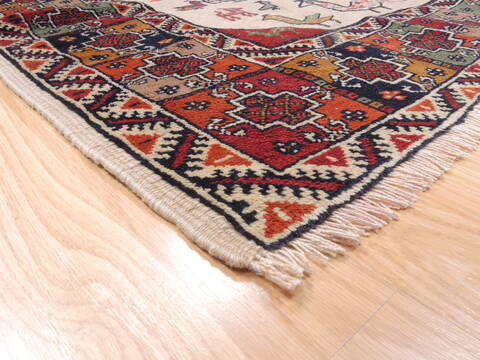 Baluch Beige Flat Woven 37 X 64  Area Rug 100-110819 Image 8