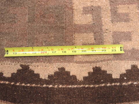 Kilim Brown Flat Woven 68 X 95  Area Rug 100-110820 Image 6
