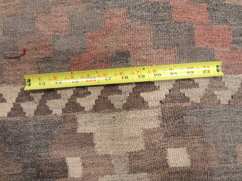 Kilim Brown Flat Woven 74 X 159  Area Rug 100-110827 Image 6