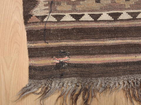 Kilim Brown Flat Woven 84 X 152  Area Rug 100-110828 Image 4