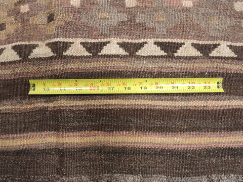 Kilim Brown Flat Woven 84 X 152  Area Rug 100-110828 Image 9
