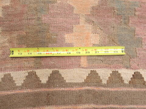 Kilim Brown Flat Woven 107 X 144  Area Rug 100-110829 Image 11