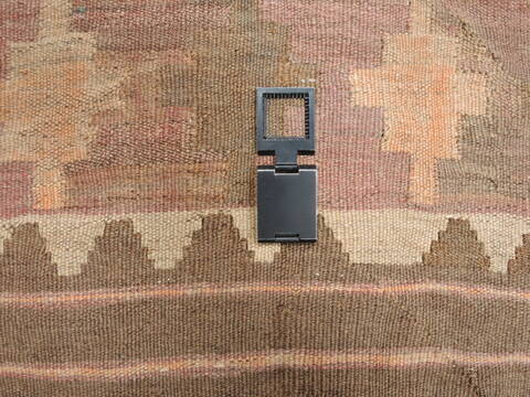 Kilim Brown Flat Woven 107 X 144  Area Rug 100-110829 Image 12