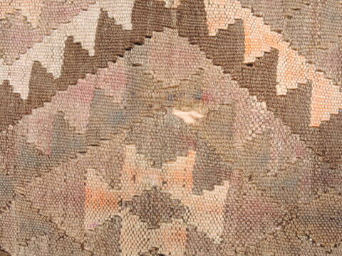 Kilim Brown Flat Woven 107 X 144  Area Rug 100-110829 Image 6