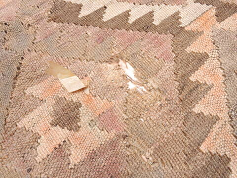 Kilim Brown Flat Woven 107 X 144  Area Rug 100-110829 Image 7