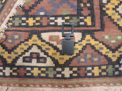 Kilim Blue Flat Woven 411 X 60  Area Rug 100-110833 Image 7