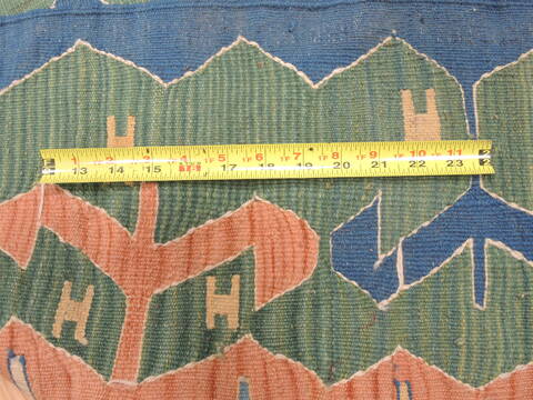 Kilim Green Flat Woven 40 X 58  Area Rug 100-110835 Image 6