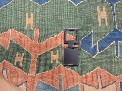 Kilim Green Flat Woven 40 X 58  Area Rug 100-110835 Image 7